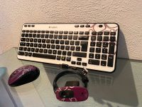 Logitech Set Tastatur, Maus, Webcam "Puple Pebbles" Dresden - Äußere Neustadt Vorschau