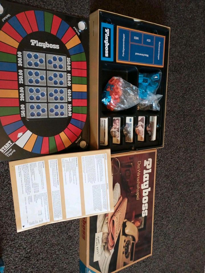 Playboss Das Wirtschaftsspiel 1977 Ravensburger Retro Vintage alt in Legden