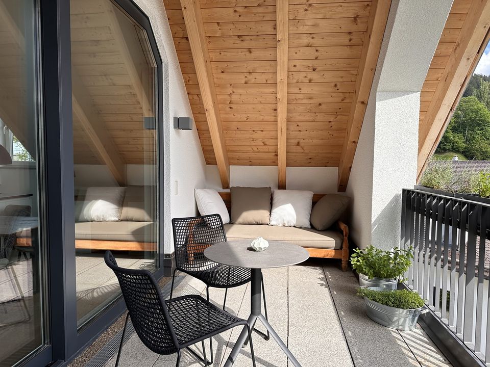 Bergblick, Sauna und Kamin - wunderschöne möblierte Dachgeschoss Wohnung in Tegernsee in Tegernsee