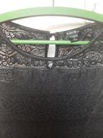 AMISU schwarzes Spitzentop Tanktop Spitze ärmellos Hessen - Birstein Vorschau