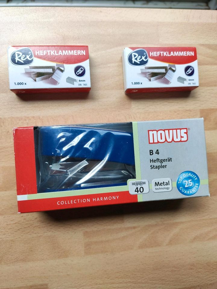 Tacker mit Nachfüllpack (Novus B4), Originalverpackt!!!! in Konstanz