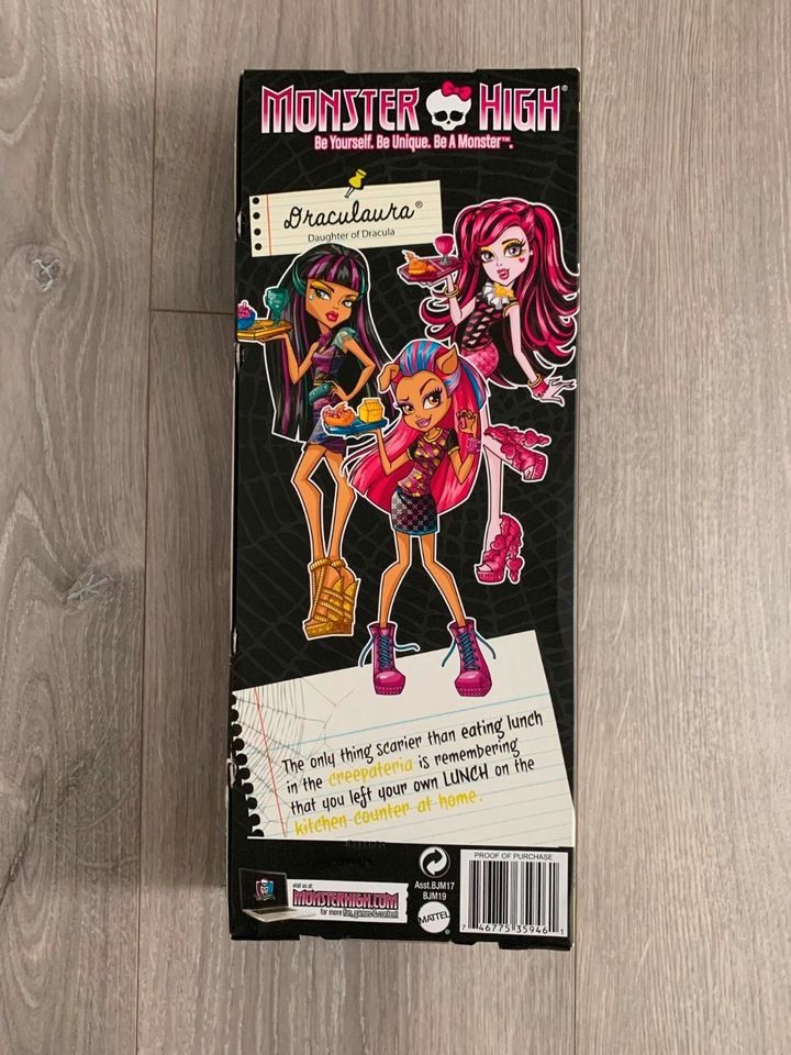 **NEU Monster High Creepateria Draculaura** in Maxdorf