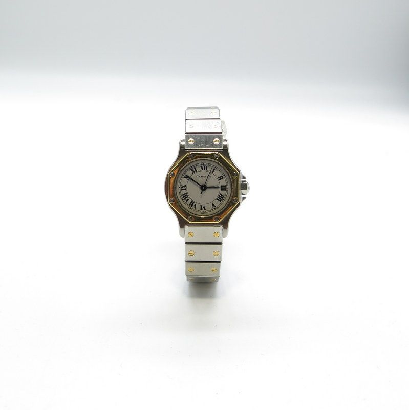 Cartier Santos Octagon - Stahl/Gold - Ø25mm in Duisburg