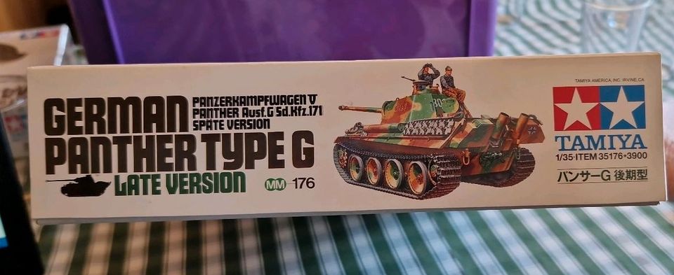 Modellbausatz TAMIYA Panther Type G - Late version 35176, 1:35 in Lindau