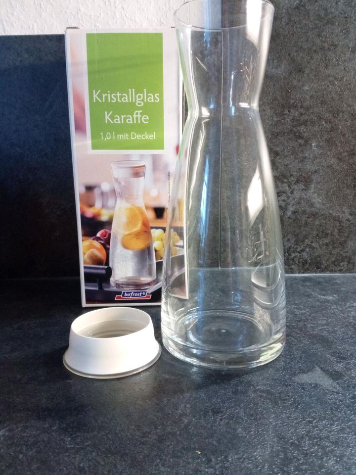 Karaffe Kristallglas in Glashütte