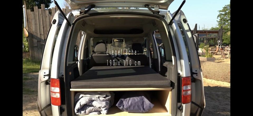 Fiat Doblo Campingbox Campingausbau Bett Camping Camper Box in Bielefeld