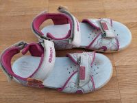 Geox Sandalen weiß rosa Leder Gr. 32 Leipzig - Meusdorf Vorschau