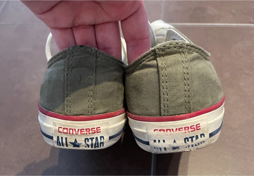 All Star Converse Schuhe Sommer olive in Hamburg