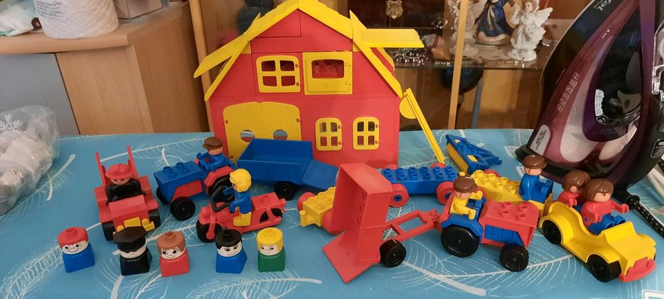 80iger Jahre Lego Duplo Scheune Farm Bauernhof Vintage in Rinteln