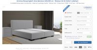 Boxspringbett 240x200 ohne Matratze - Bett - OVP/NEU Nordrhein-Westfalen - Lemgo Vorschau