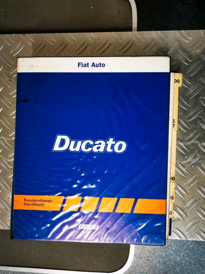 original Werkstatthandbuch Fiat Ducato 4x4 Serie 1990 in Hochdorf (Riß)