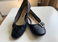 s.Oliver Ballerinas in dunkelblau - navy in Größe 39 Sachsen - Großenhain Vorschau