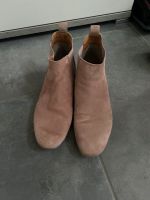 Tamaris Chelsea-Boots Leder Wildleder neuwertig rosa altrosa Baden-Württemberg - Mühlhausen Vorschau