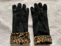 Leopard-Damenhandschuhe, schwarz, Größe 8, Echtes Leder! Nordrhein-Westfalen - Kerpen Vorschau