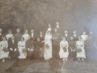 Altes Hochzeitfoto im Orginalrahmen Sachsen-Anhalt - Merseburg Vorschau