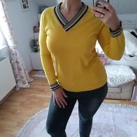 ❤ Betty Barclay ❤ sonnengelber Strickpullover stretch V-Ausschnit Hessen - Solms Vorschau