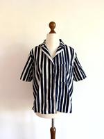 Marimekko x Uniqlo Bluse M Schwarz/Weiß 100% Baumwolle Altona - Hamburg Sternschanze Vorschau