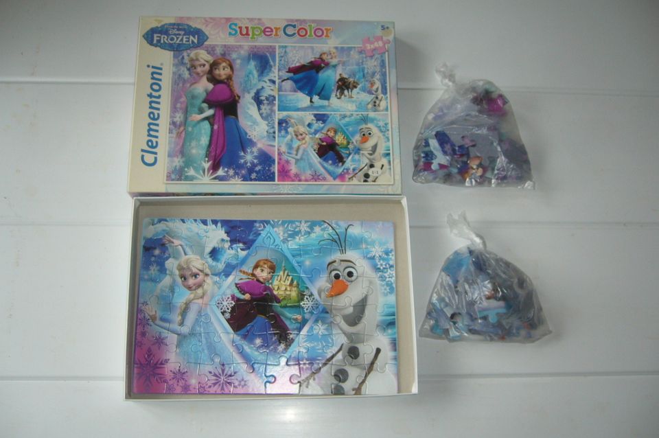 3 Puzzlespiele - Disney Frozen für Mädchen ab 5 Jahre in Hage