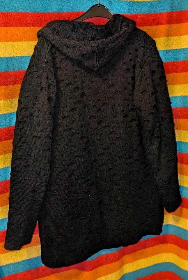 Schwarze offene Damen Wolljacke Größe XL Carisma Casual in Sondershausen