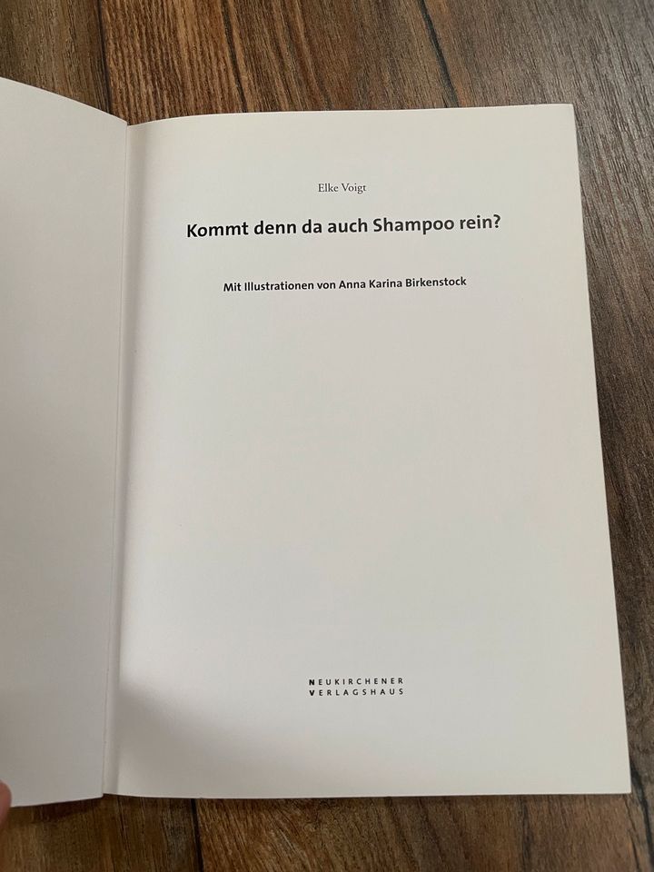 Kommt denn da auch Shampoo rein? Kinderbuch zur Taufe in Selfkant