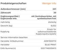 BLUE PRINT Kupplungssatz Opel Insignia 2.0CDTI Niedersachsen - Himmelpforten Vorschau