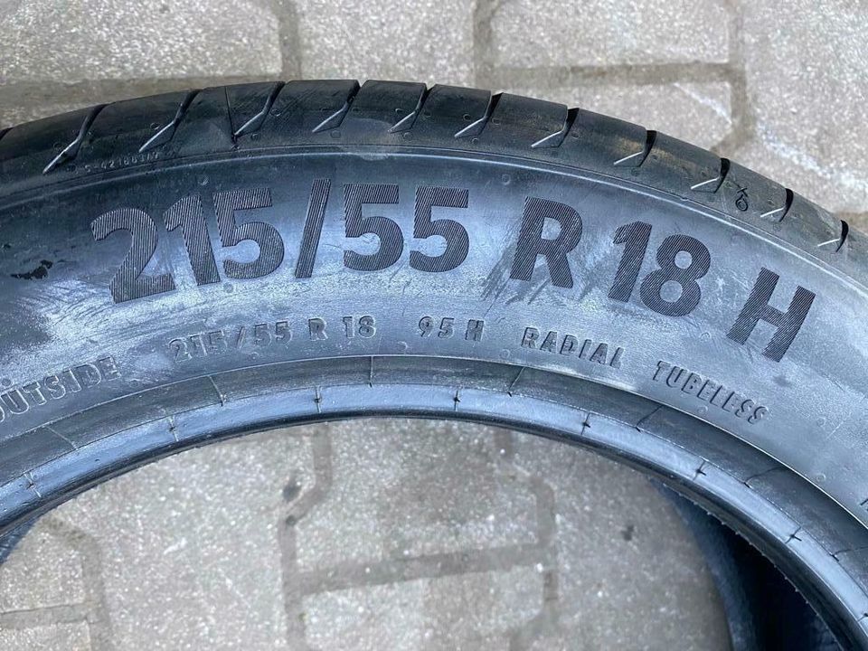 4x 215/55r18 95H Continental Premium Contact 6 Sommerreifen Neu!! in Recklinghausen