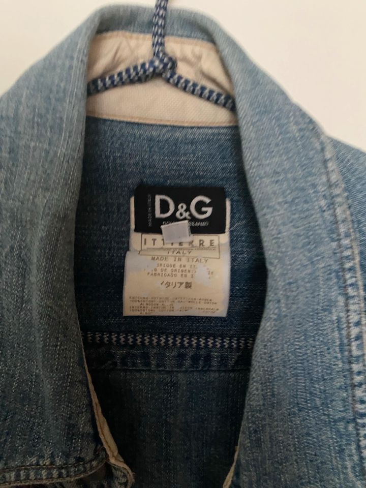 Hemd Jeans Dolce Gabbana Gr L  sehr guter Zustand in Moorrege