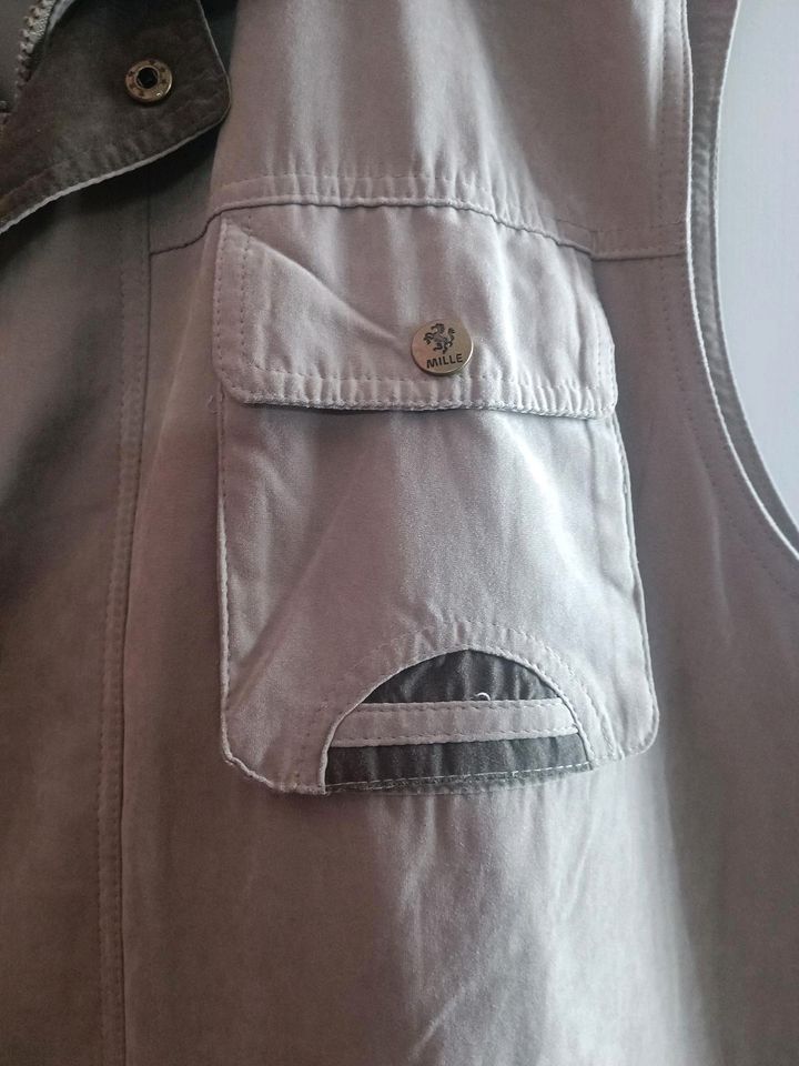 Ärmellose Herren-Weste, Gr. XXXL, beige/braun in Nürnberg (Mittelfr)