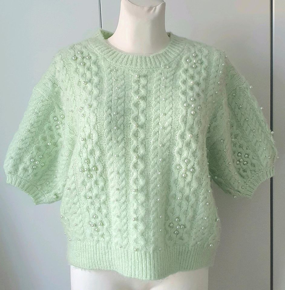 Neu Zara Strick Kurz arm Pullover mit Perlen Gr M/L mindgrün in Walle -  Utbremen | eBay Kleinanzeigen ist jetzt Kleinanzeigen