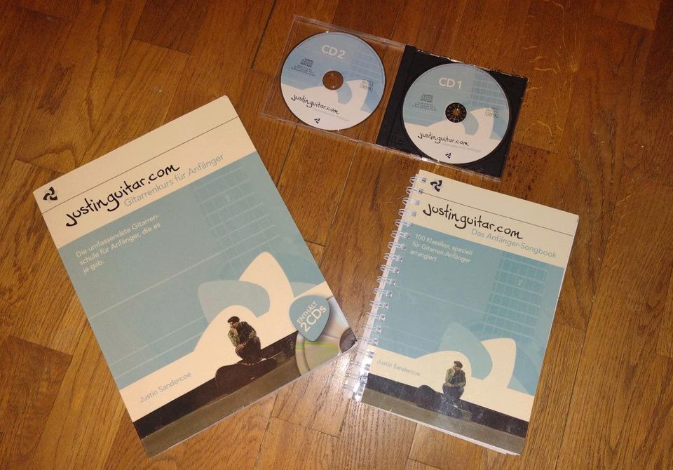 Justin Guitar Gitarrenkurs für Anfänger Songbook CDs justinguitar in Kaufungen