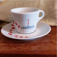 Lavazza 1x Kaffeetasse mit Unterteller Apulum Porzellan Baden-Württemberg - Sigmaringen Vorschau