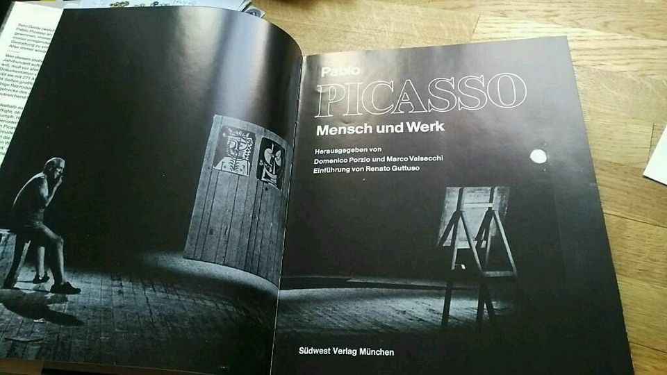 Buch "Pablo Picasso Mensch und Werk" TOP in Stralsund