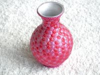 Kleine VASE PINK Rot Rosa GLITZERND rund bauchig 12cm hoch Brandenburg - Potsdam Vorschau