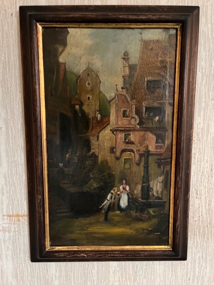 13 antike Heiligen  Bilder gemalt  heilige Maria Jesus Landschaft in Köln