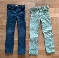 Vertbaudet Jeans blau grün Loch Riss 110 114 cm, 6 Jahre Hessen - Bad Nauheim Vorschau