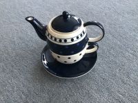Cha Cult Tea for One, Teekanne mit Teetasse, blau weiß, 4 Teile Bayern - Heilsbronn Vorschau