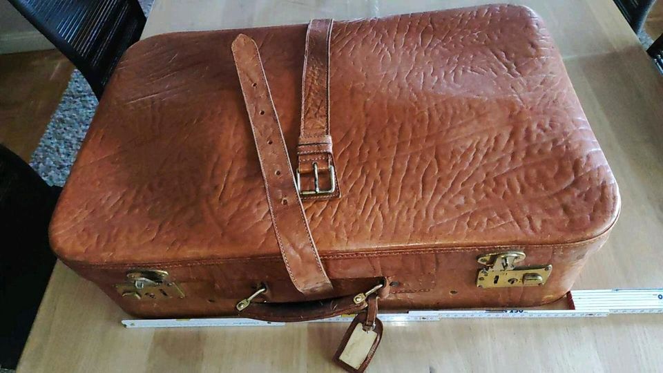 Koffer alt Vintage Leder ? in Bielefeld