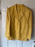 Frühling Sommer Leinen Viskose Blazer Jacke Senf Gelb Gr. 48 Sachsen-Anhalt - Arnstein Vorschau