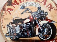 Blechschild Bike Modell American Motorrad Biker Werkstatt Sammler Baden-Württemberg - Villingen-Schwenningen Vorschau