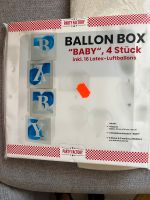 Ballon-Boxen Baby blau weiß Sachsen-Anhalt - Zahna Vorschau