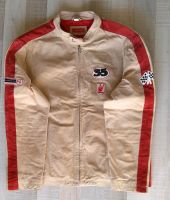 Herrenjacke Explorer 56 Blouson beige rot Wildleder Dresden - Cossebaude Vorschau