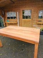 Verkaufe unseren gut Tisch aus Holz Nordrhein-Westfalen - Rheinberg Vorschau
