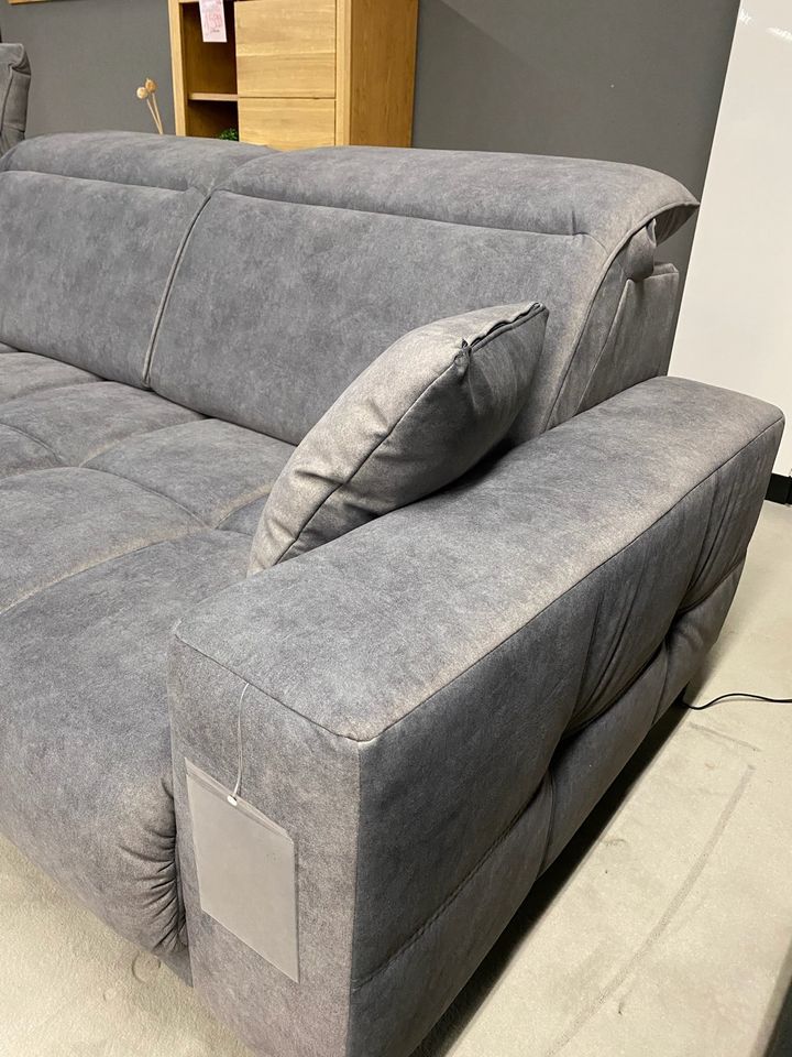 !NEU! Sofa/ Polstergruppe Elektrisch Grau (8795) in Sigmaringen