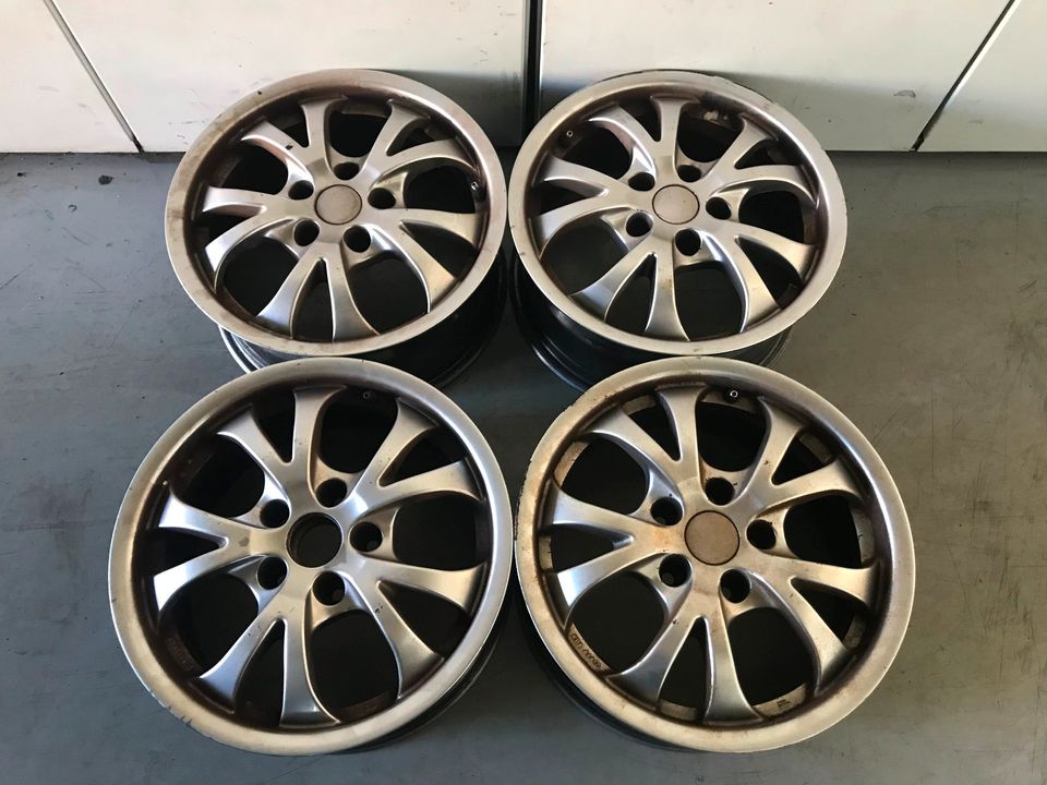 4 x ALUFELGEN, FELGEN AUDI A4/ A6/ A8 16 ZOLL NR. 889 in Siegen