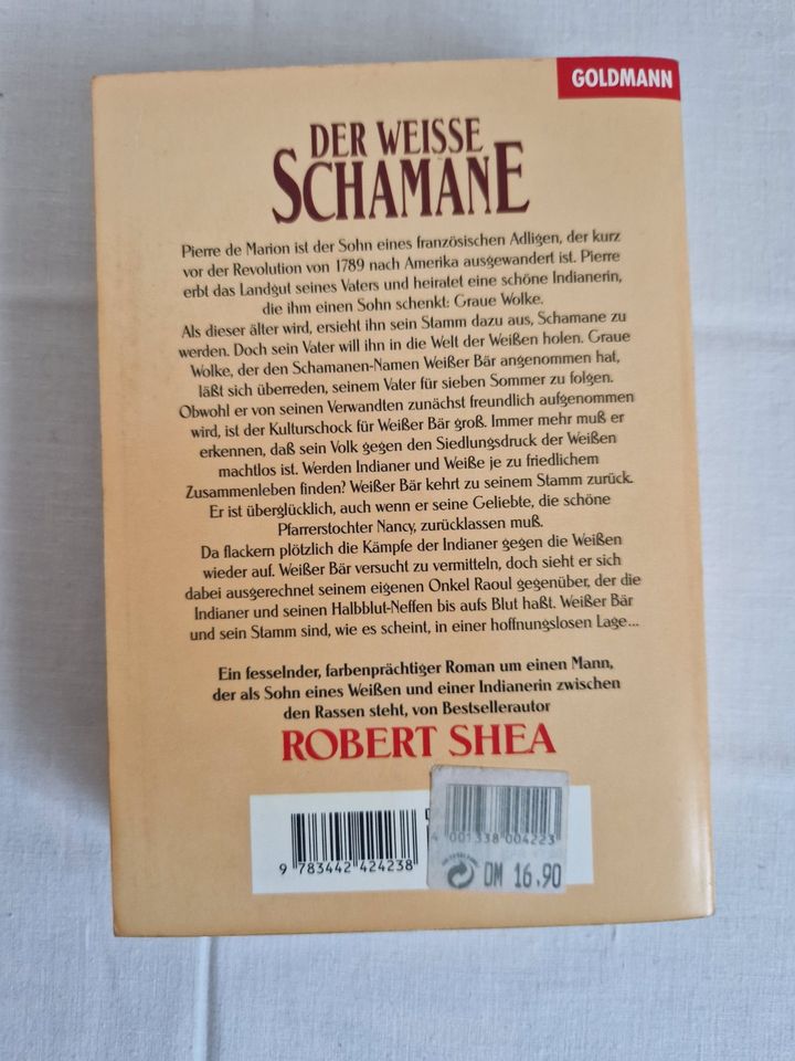 Der weisse Schamane von Robert Shea _ Roman 18. Jh. in Radeberg