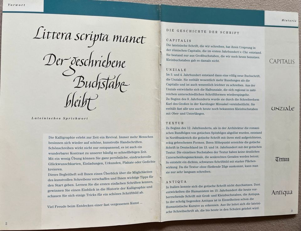 Buch Das große Handbuch der Kalligraphie inkl KalligraphieSet in Senden