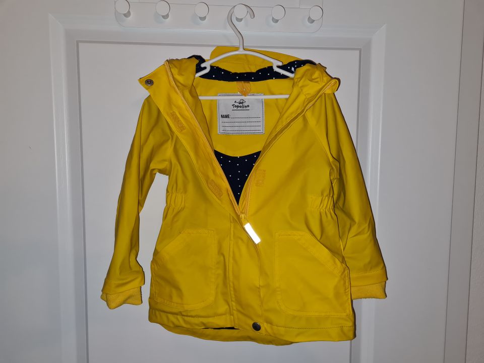 Topolino Regenjacke gelb Mädchen Gr. 98 Friesennerz in Kempten