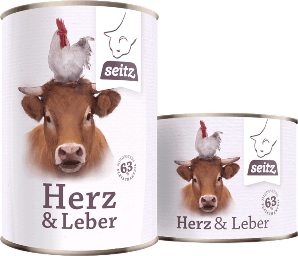 400g Dose Hundefutter Kalb & Huhn in Henstedt-Ulzburg