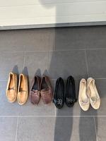 Damen Schuhe Gr.37/38 Ballerinas Mokassins braun schwarz Zara Düsseldorf - Derendorf Vorschau