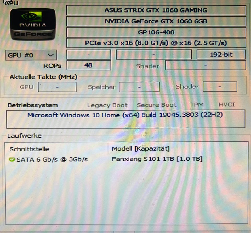 Tausche Gamer PC GTX 1060 6GB 16GBRAM Intel i7 750Watt 1TB SSD in Dormagen